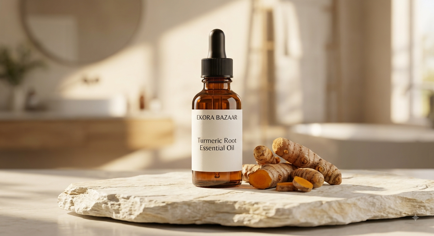TURMERIC ROOT ESSENTIAL OIL – 100% PURE & NATURAL
